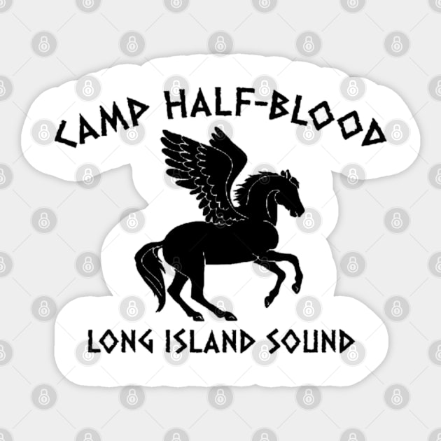 Camp Half Blood Long Island Sound Sticker by JonathanSandoval